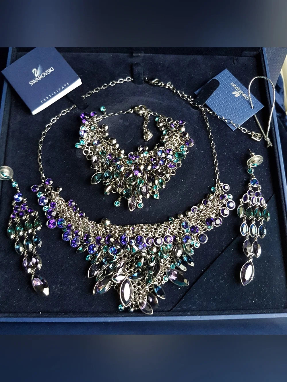 AUTHENTIC Swarovski Panache Statement Bracelet Vintage RARE - Picture 3 of 14